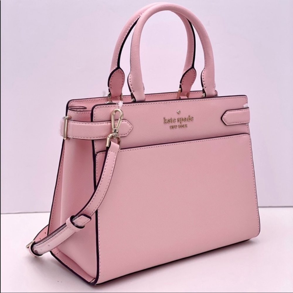 Kate Spade New York Staci Medium Saffiano Leather Satchel Purse